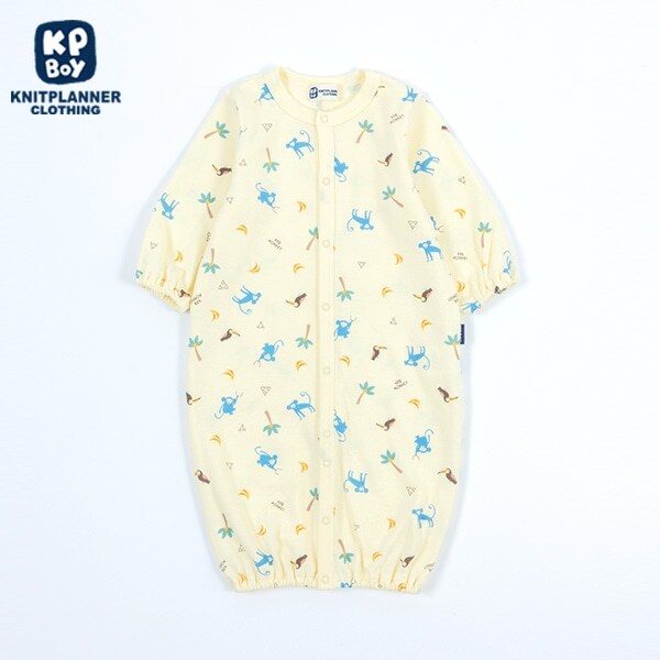 サルプリント総柄スムース2WAYドレス(Free50-70cm)