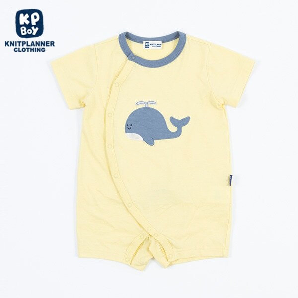 オーガニックコットンショートオール(Free70-80cm)