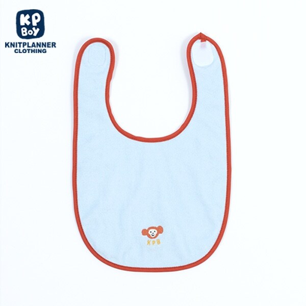 おさるデザインのリバーシブルスタイ