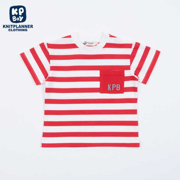 マルチボーダー半袖Tシャツ(90)