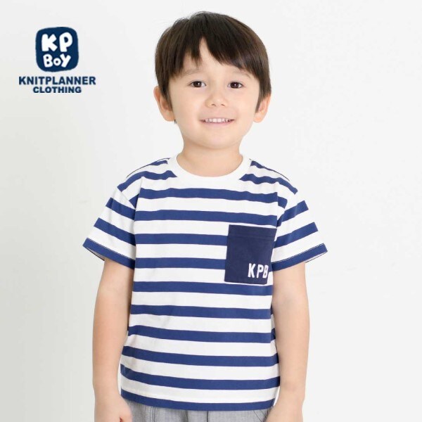 ボーダー半袖Tシャツ(100～130)