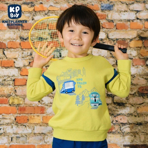 KPBOY(ケーピーボーイ)電車トレーナー(80～120)