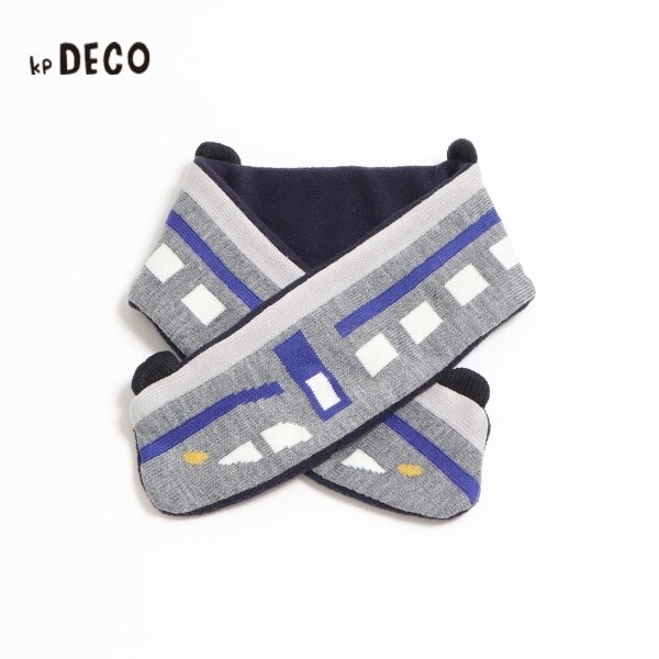 KPDECO(ケーピーデコ)電車モチーフマフラー(S～M)