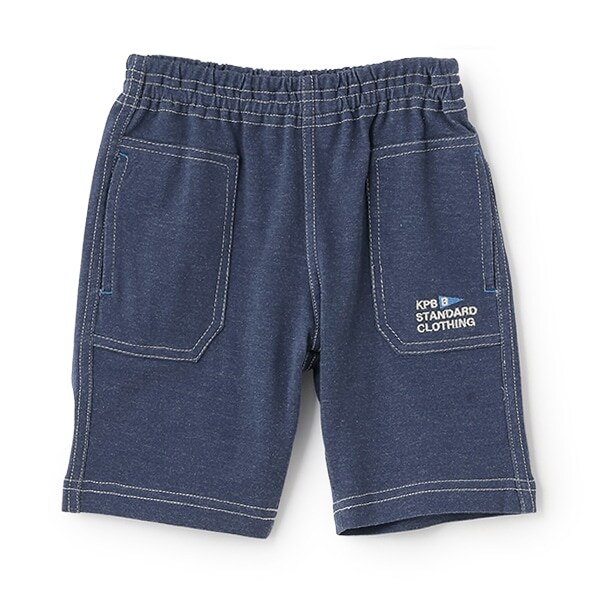 【80,90cm】リバー天竺ハーフパンツ