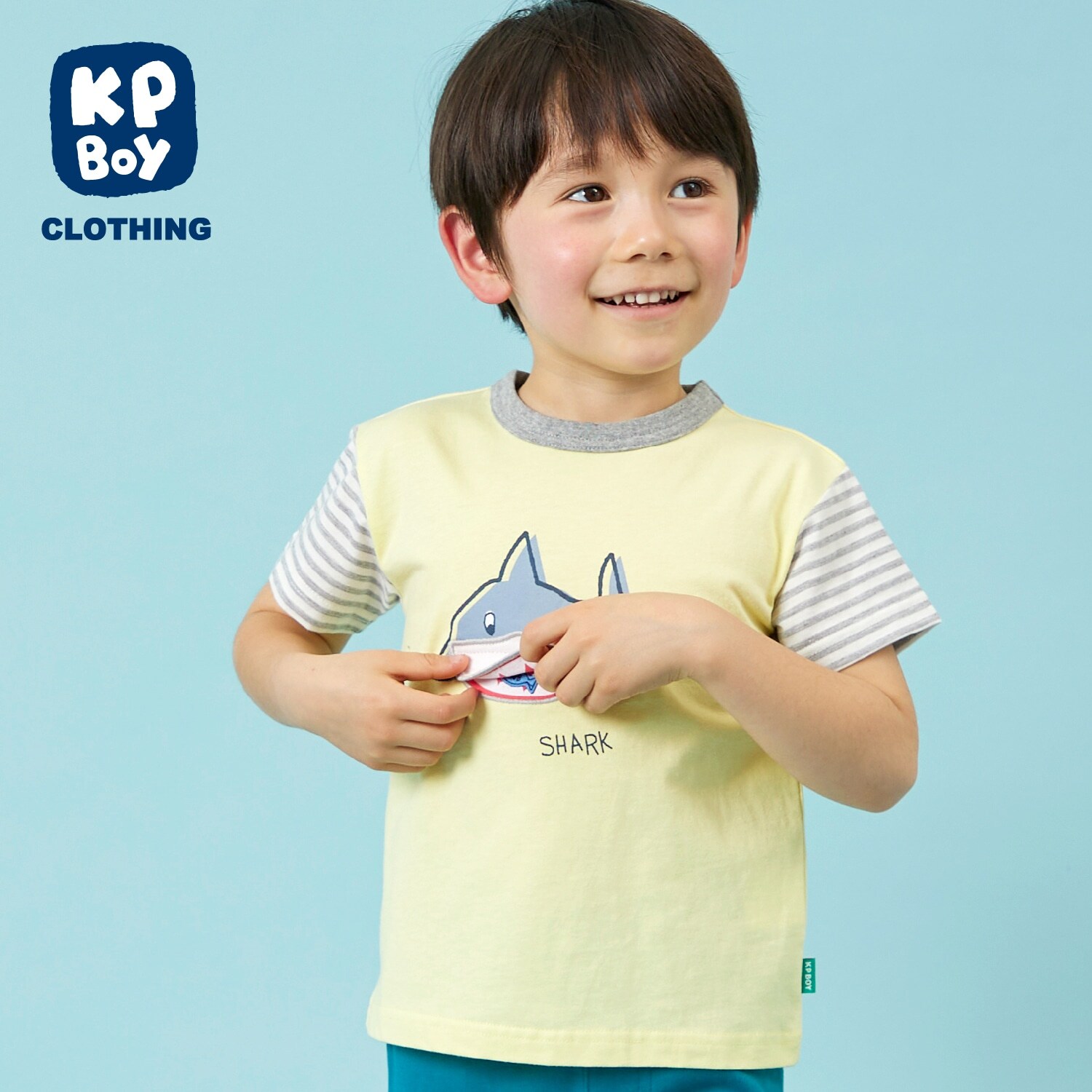 サメ半袖Tシャツ