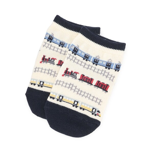 日本製/電車モチーフソックス