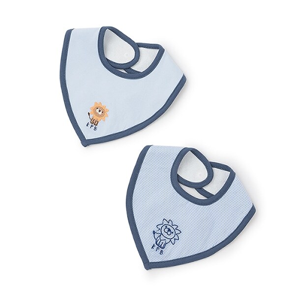 ライオンモチーフ2枚組スタイ