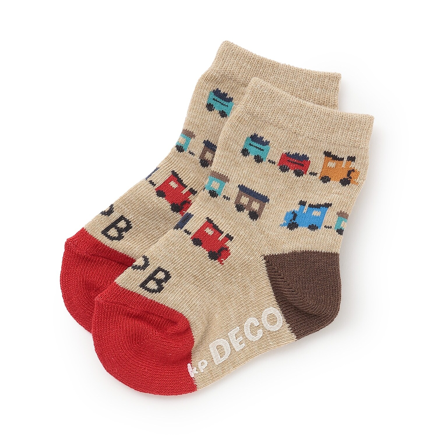 電車柄 ソックス