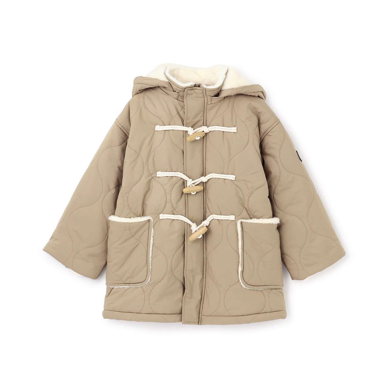 キルティング ダッフルコート