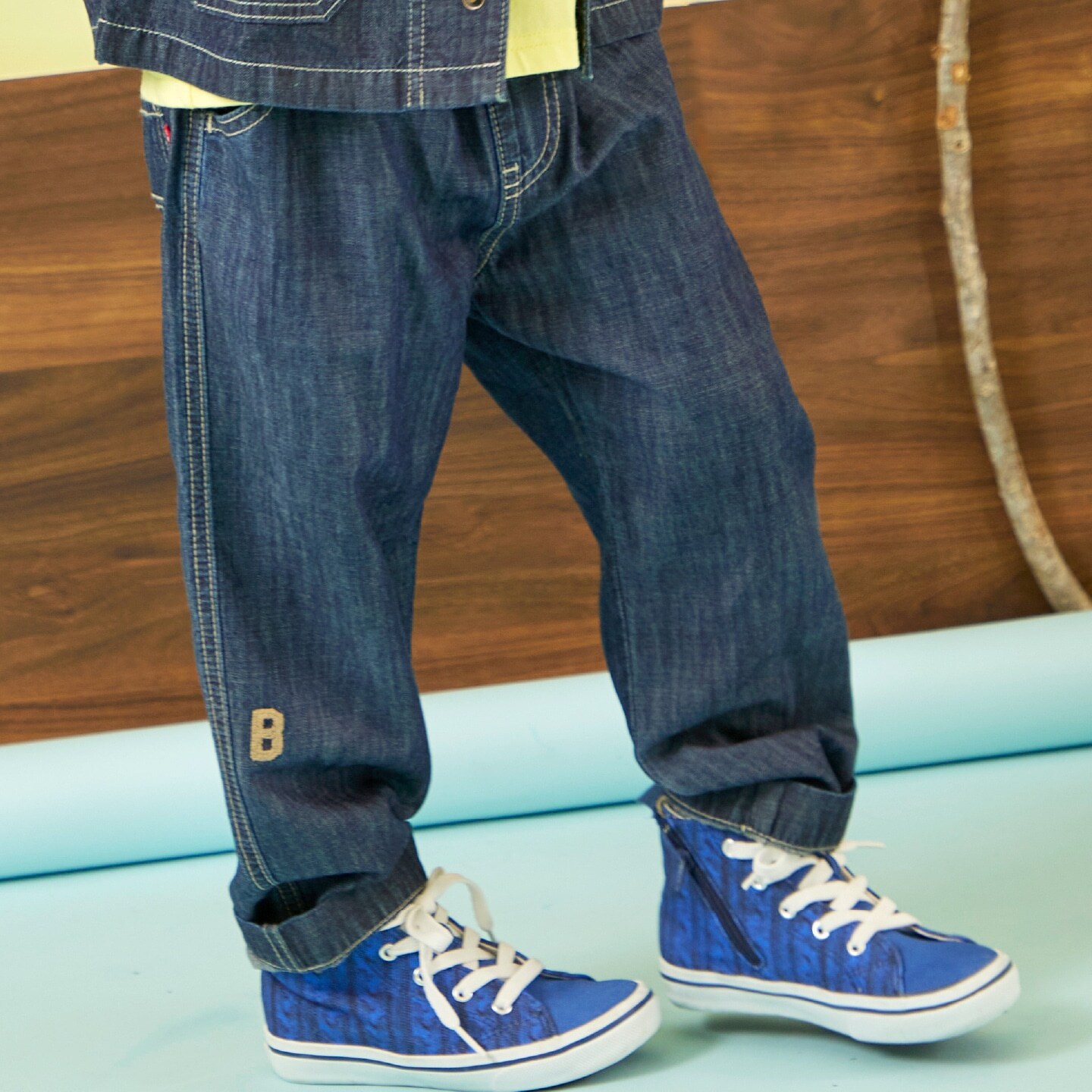 デニム ロングパンツ