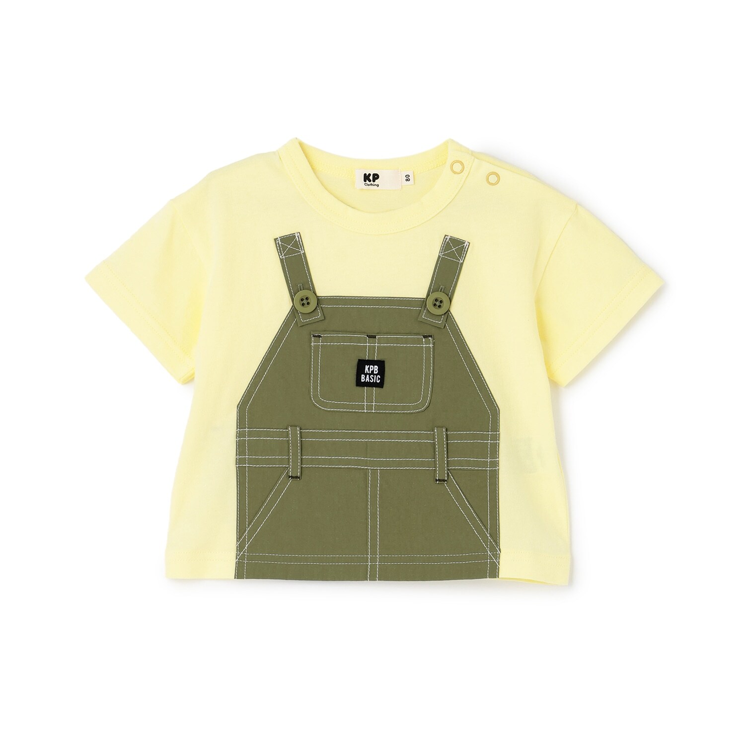 オーバーオール風 半袖Tシャツ