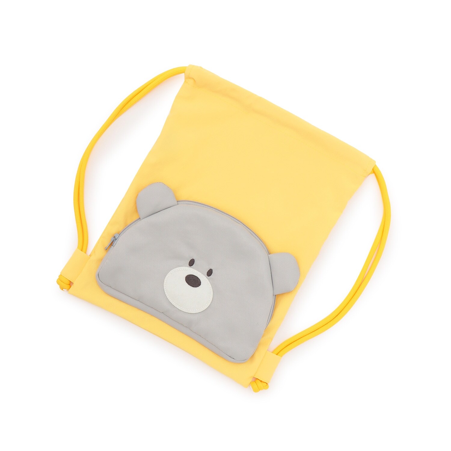 くま顔 ナップサック