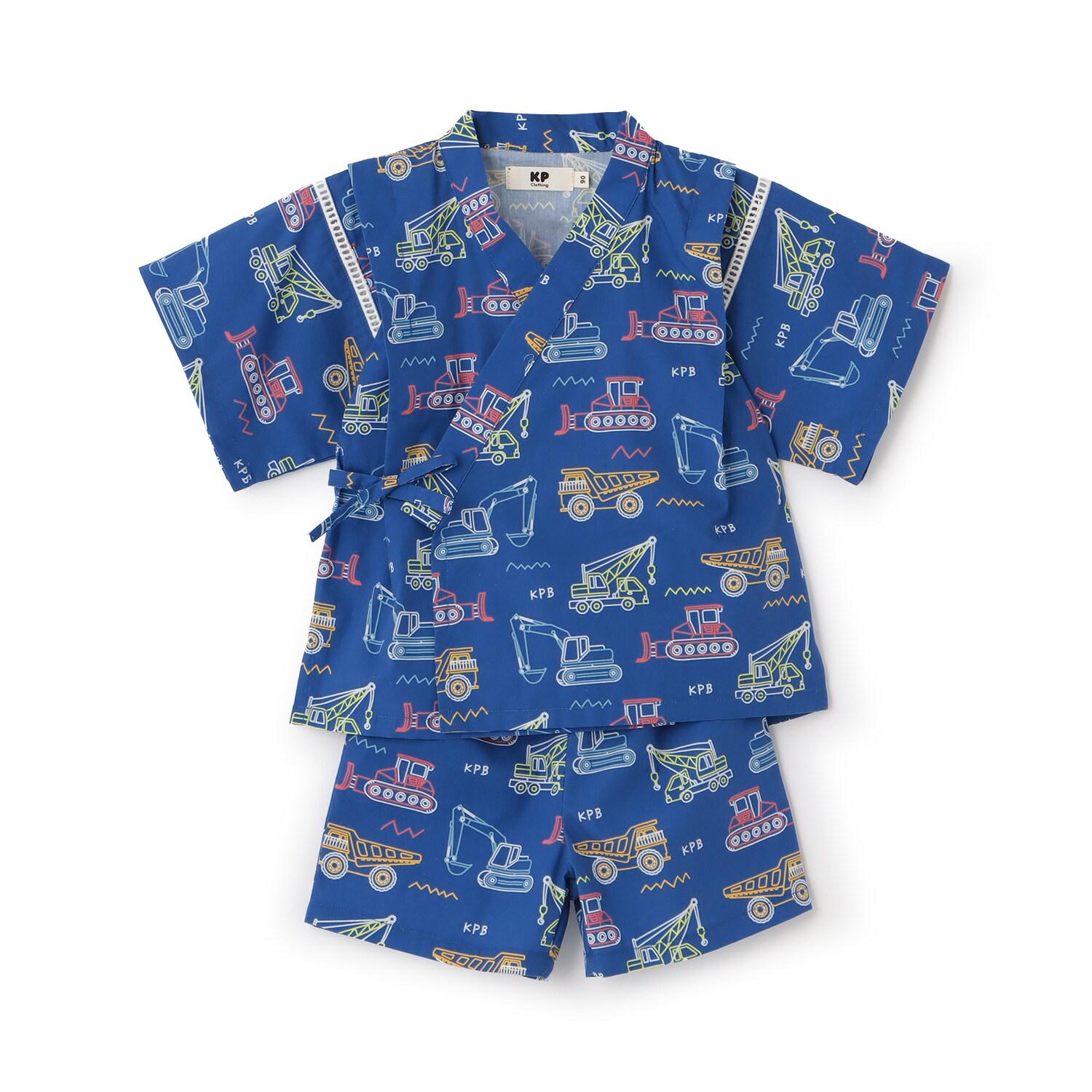 工事車両柄 甚平