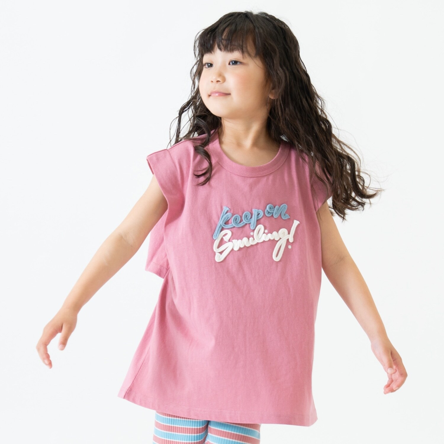 【綿100%】チュニック半袖T