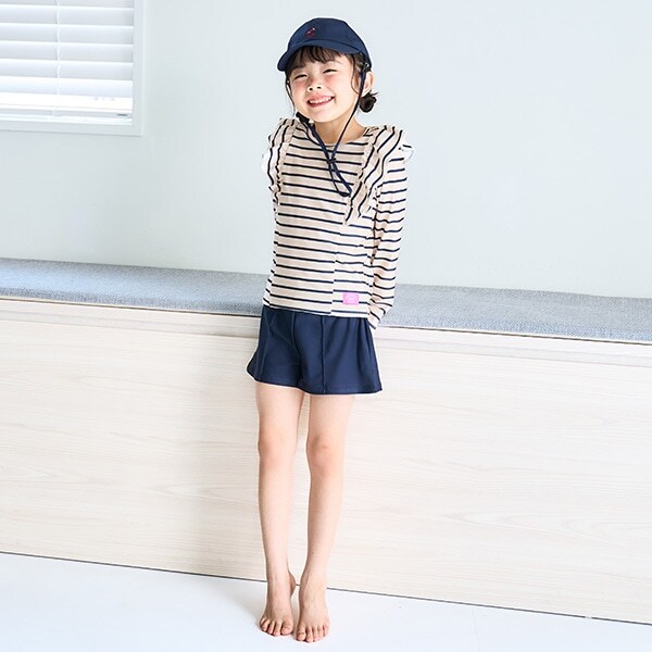 【大人気につき再入荷】【SWIM】ショルダーフリルセットアップ