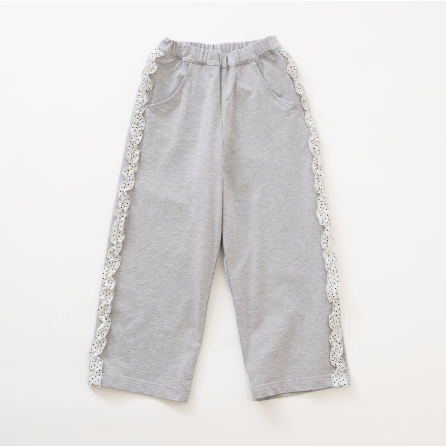 サイドガラフリルスウェットパンツ