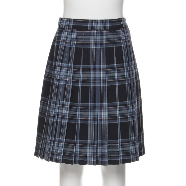 チェック柄プリーツスカート