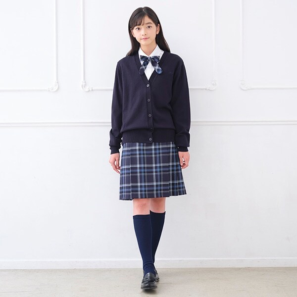 ＊サイドプリーツチェックスカート