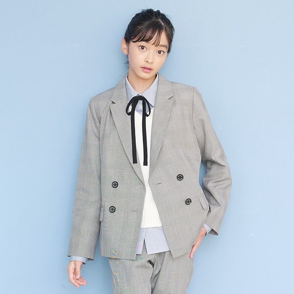 ＊【軽量】ダブルブレストジャケット