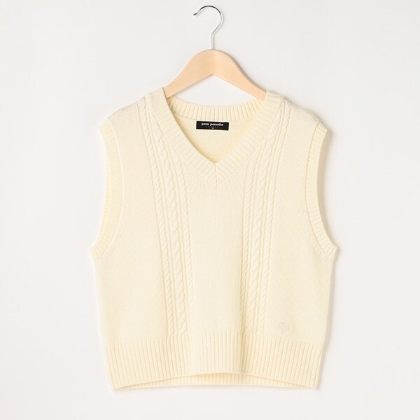 ＊ニットベスト