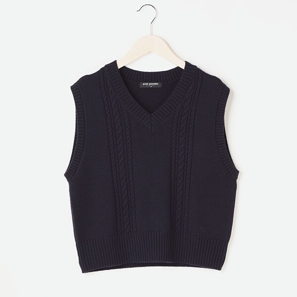 ＊ニットベスト