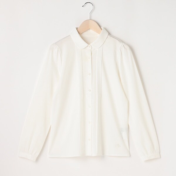 ＊丸衿カットブラウス