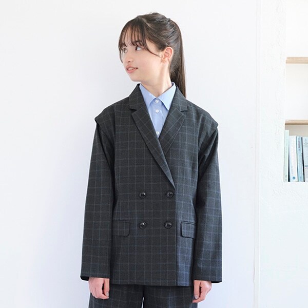 ＊2WAYダブルブレストジャケット