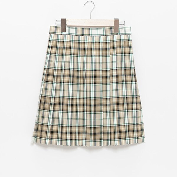 50cm丈24本チェックプリーツチェックスカート