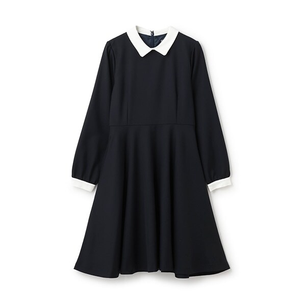 ＊サキソニー白衿ワンピース