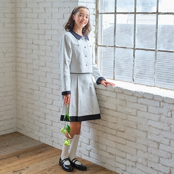 *ツイードジャケットセットアップ