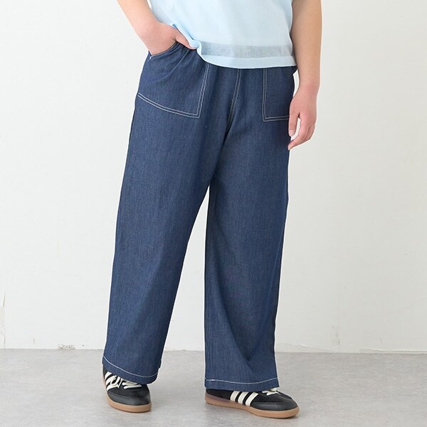 【＋SIZE】【GOOD PRICE】ワイドパンツ