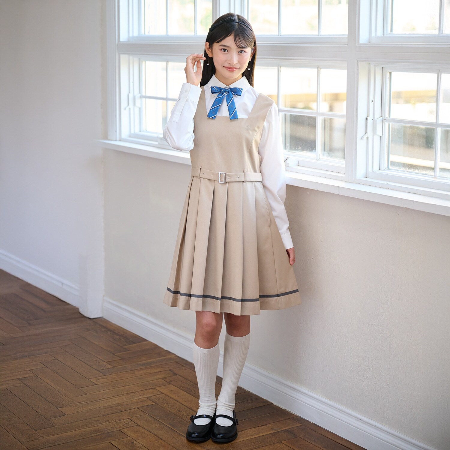 【卒服】ラインプリーツジャンスカ