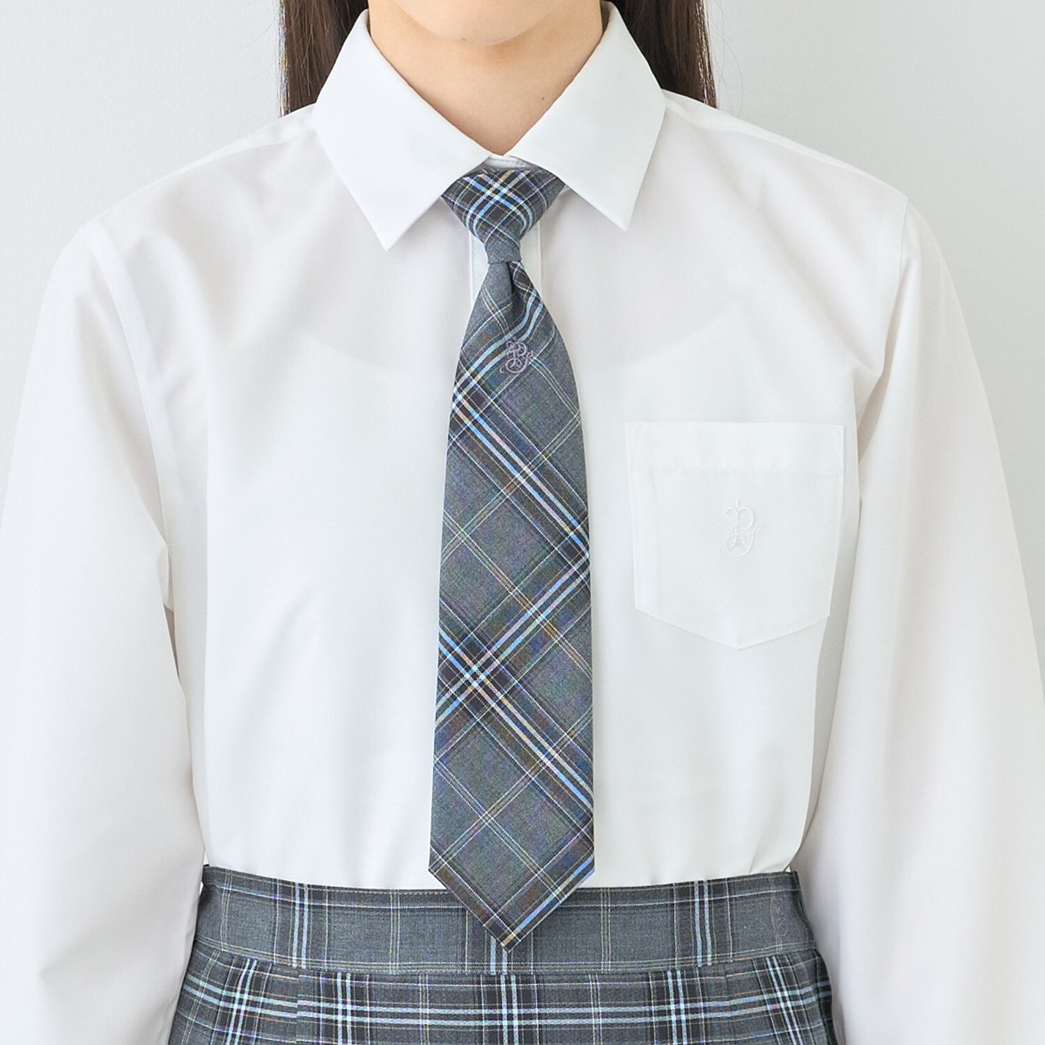 【予約商品】【卒服】チェックネクタイ