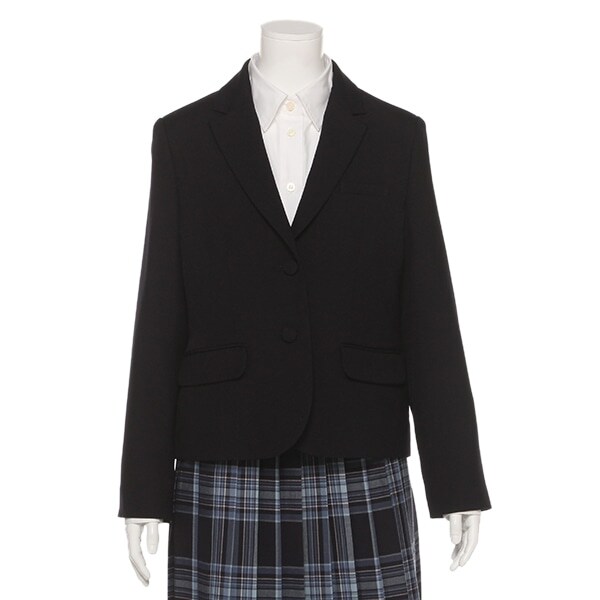 2つボタンウールジャケット