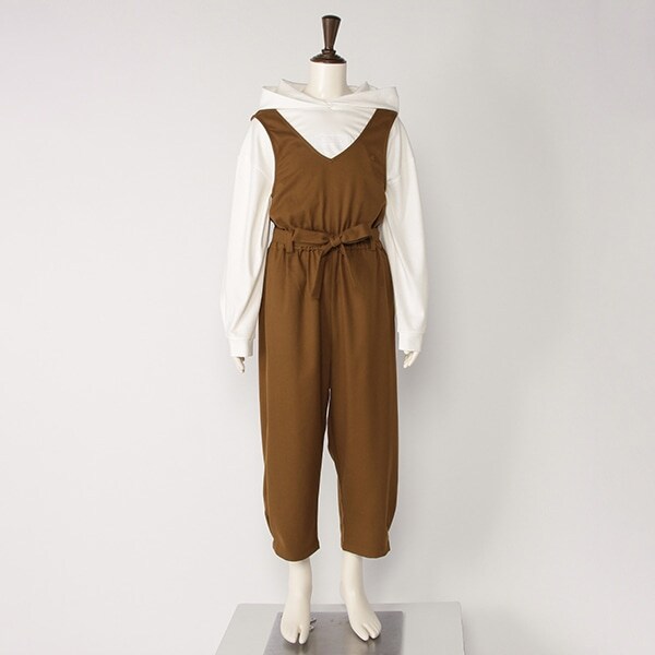 【AMI】後ろカシュクールコンビネゾン