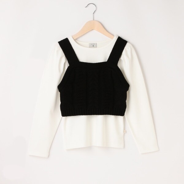 【AMI】ケーブルビスチェ＋パフロンTセット