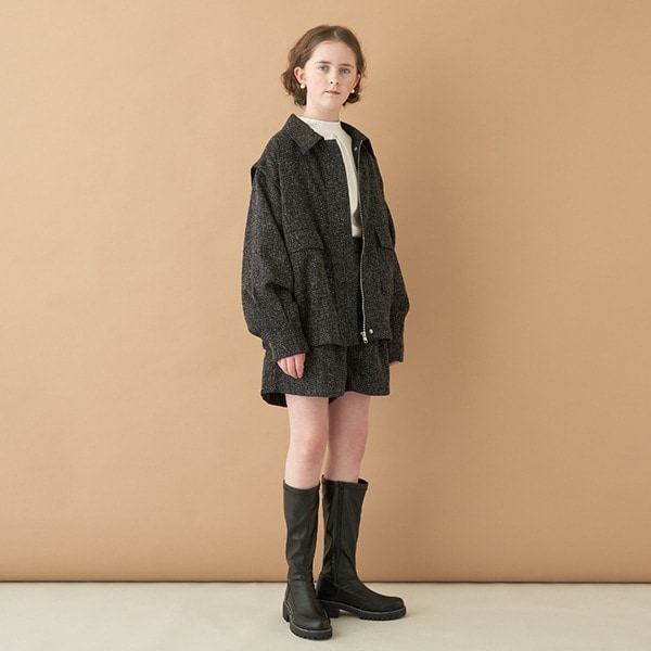 【AMI】ファンシーツイードショーツ