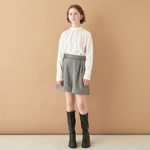 【AMI】ファンシーツイードショーツ