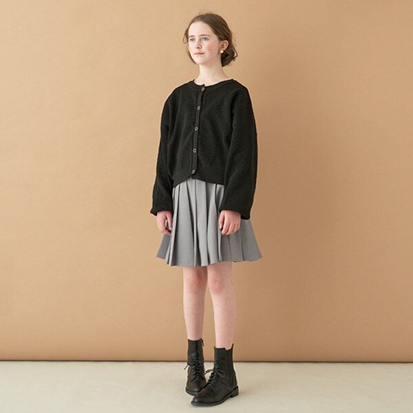 【AMI】ダブルリングプリーツスカパン