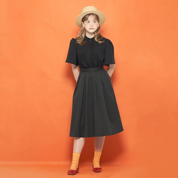 【AMI】プリーツミディスカート