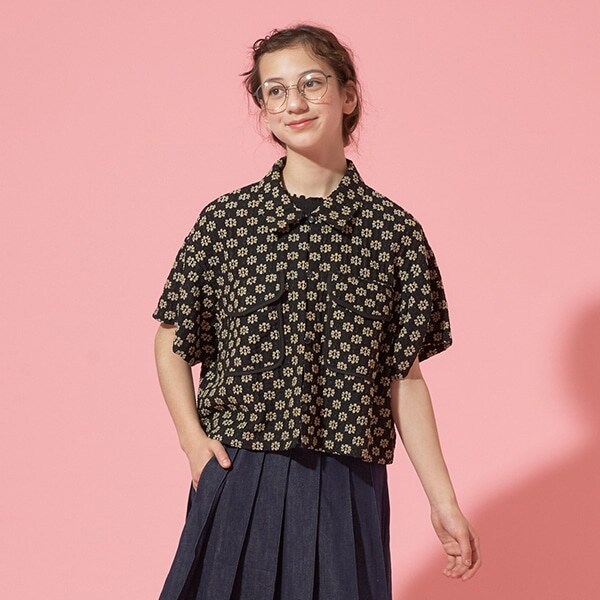 【AMI】カットレースシャツ×インナーセット