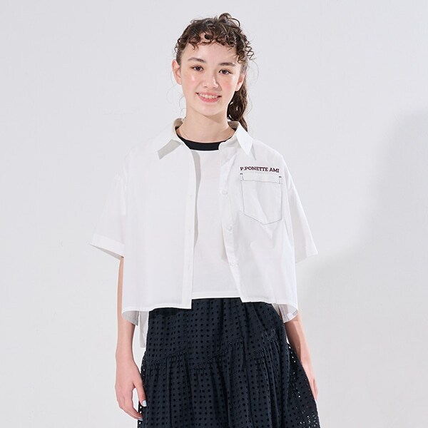 【AMI】バックグラフィックシャツ×Tシャツセット