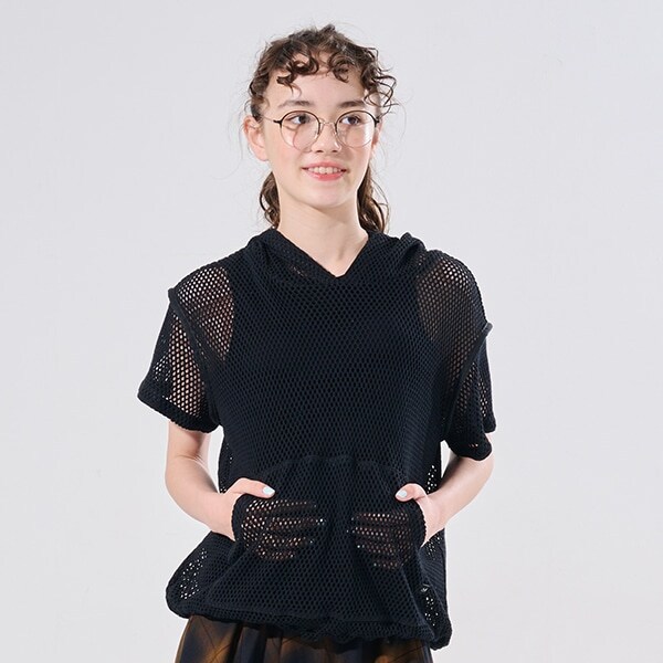 【AMI】メッシュパーカ×カップつきインナーセット