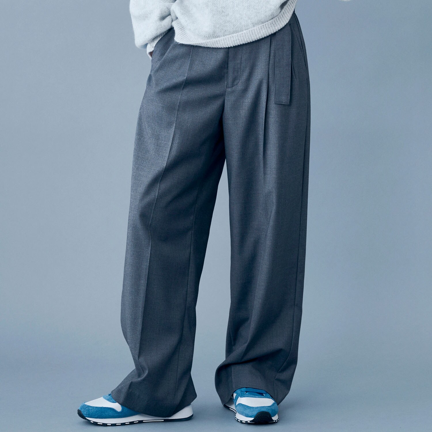 【AMI】サスつきスラックスパンツ