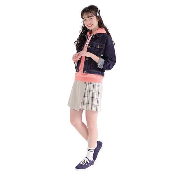 ロゴ刺しゅうGジャン