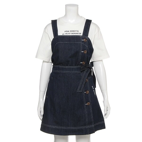 ビスチェ×台形スカパン×ロゴTシャツ3点セット