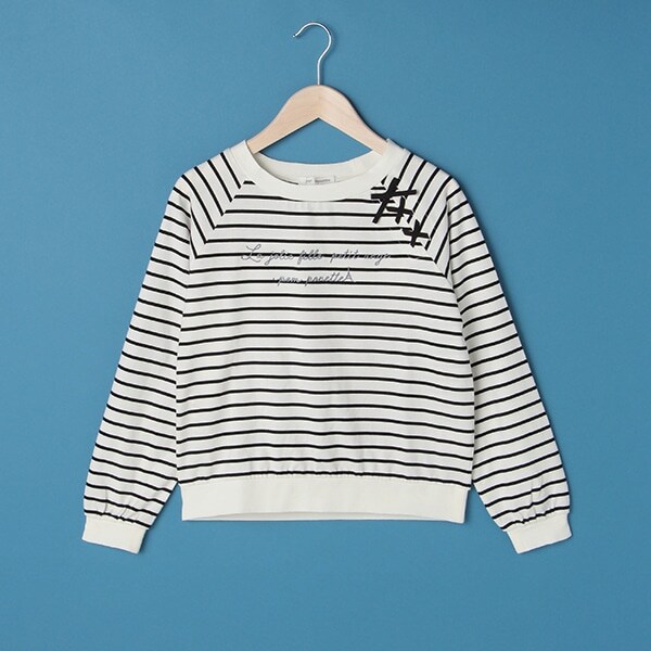 レースアップリボンTシャツ