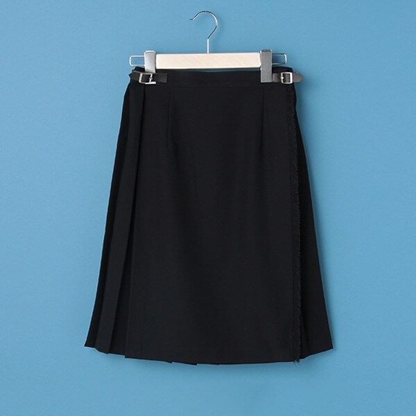 フリンジ巻きスカート