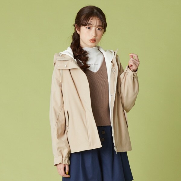 【撥水】 ライナーつきマウンテンパーカー