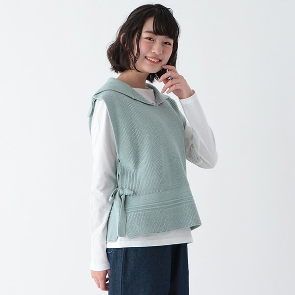 セーラーベスト+ロングTシャツセット